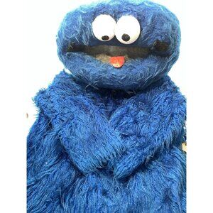 Sesame Street Cookie Monster Mascot Costume Full Body Head, Hands Feet